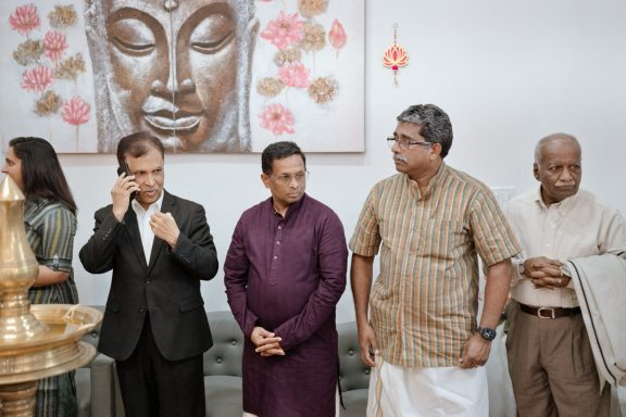 Guests at the grand opening